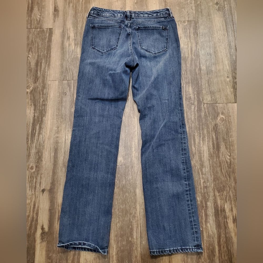 Buffalo Hope Mid Rise Straight Denim Jeans - Picture 4 of 6